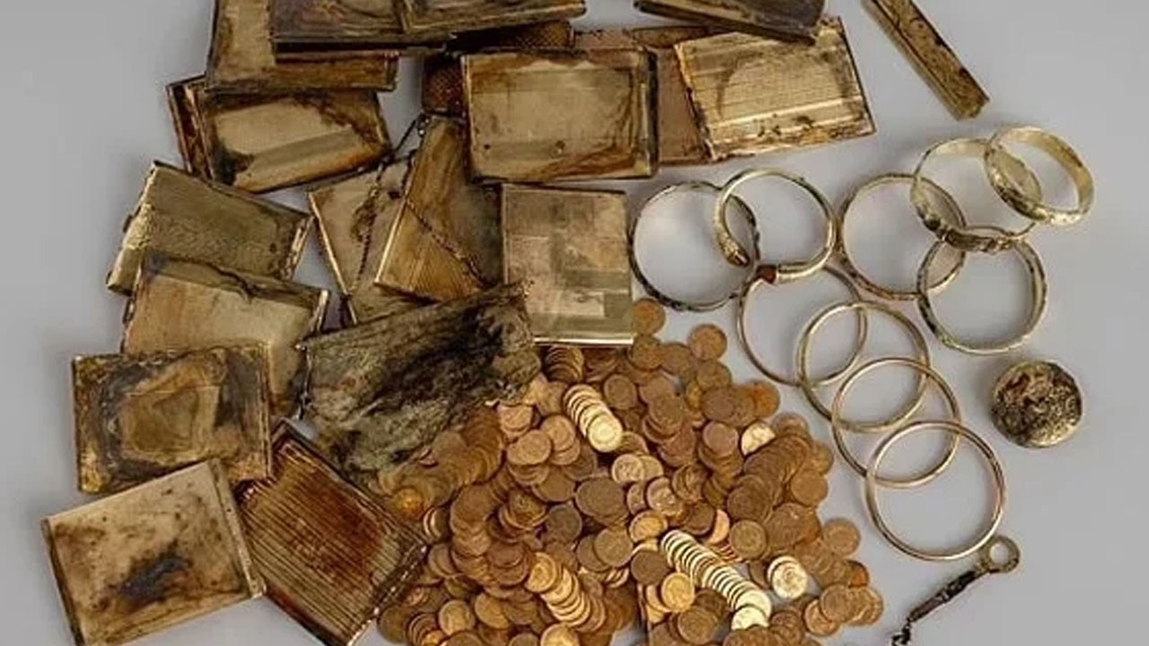 Dağda gezerken öyle bir şey buldular ki: Koşa koşa götürüp saklamışlar