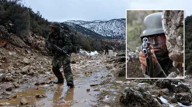 Dağda ovada terörist teyakkuzu
