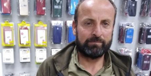 Dağdan düşen adamın feci ölümü