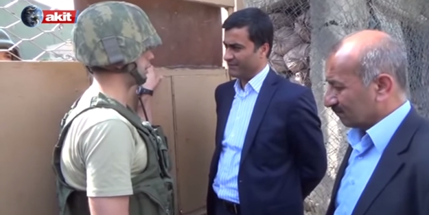 Dağlıca'da şehid olan tabur komutanını tehdit eden HDP'li deşifre oldu!