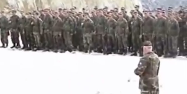 Dağlıca'nın imanlı tabur komutanı aslanlarına böyle veda etti!