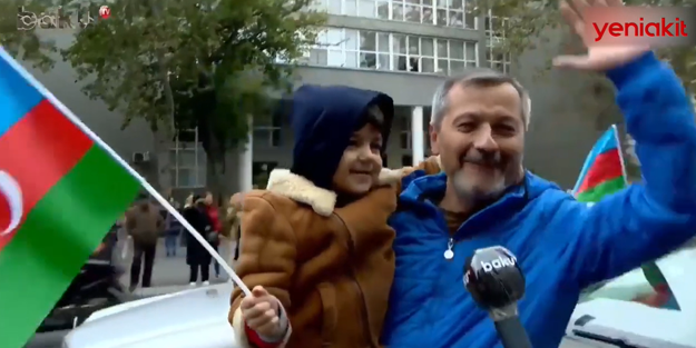 Azerbaycanlı çocuğun sözleri gülümsetti