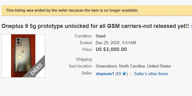 Daha duyurulmayan telefon 3 bin dolara satıldı