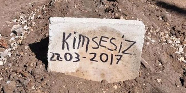 Daha iki günlüktü! Toprağa verildi