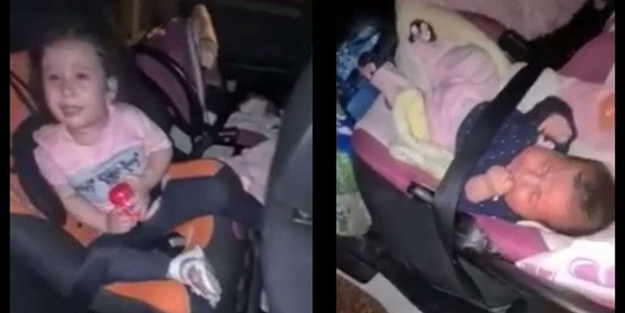 Daha ne kadar alçalacaklar? İşgalci İsrail askerleri bir bebek ve çocuğu ölüme terk etti!