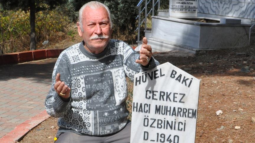 Daha ölmedi ama, mezar taşı 38 yıldır hazır!