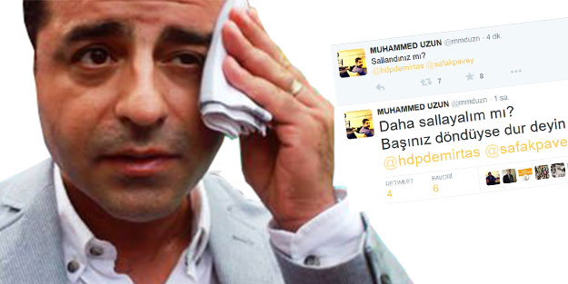 Daha sallayalım mı Demirtaş?