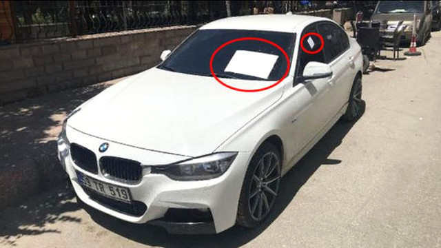Dakikalarca uğraşan ekipler, not bırakıp gitti