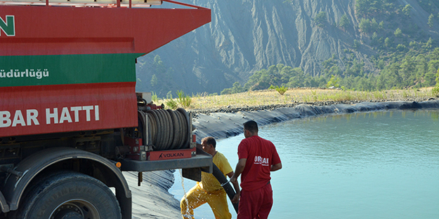 1 hektarlık ormanlık alan yandı