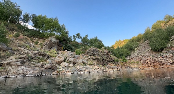 Dalış yapmaya gitti ayılarla burun buruna geldi