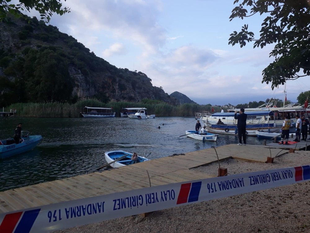 Dalyan Kanalı’na giren genç boğuldu 
