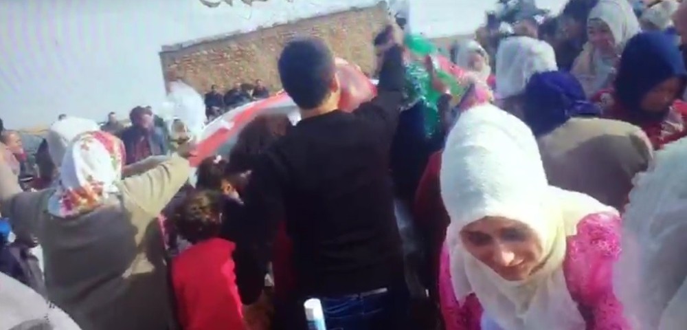 Damadın vurulma anı kamerada 