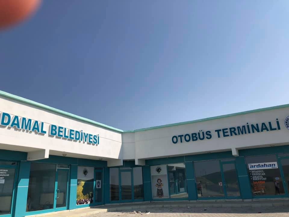Damal’da yeni otogar hizmete girdi 