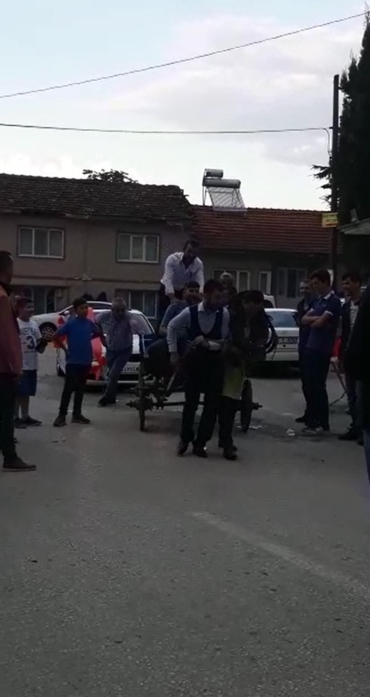 Damat ve sağdıcın zor anları 