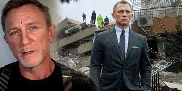 Daniel Craig'ten Türkiye'ye dev destek! Bir çağrısıyla bağış rekoru kırıldı!