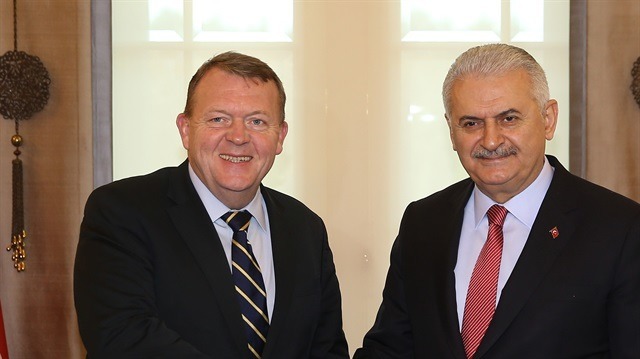 Danimarka Başbakan'ı Ankara'ya geldi