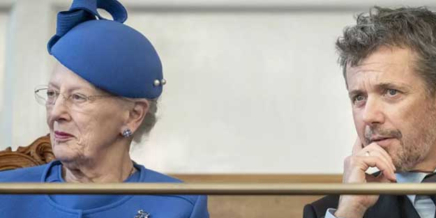 Danimarka'da bir ilk! Kraliçe 2. Margrethe tahtan çekildi! Bakın kim kral ilan edildi!