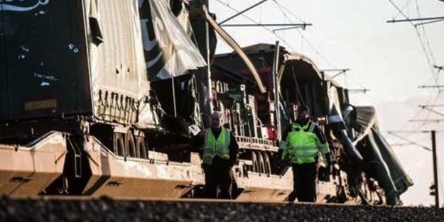 Danimarka'daki tren kazasında ölü sayısı arttı