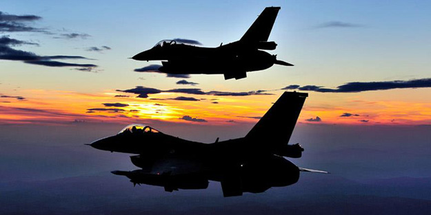 F16 uçağı düştü