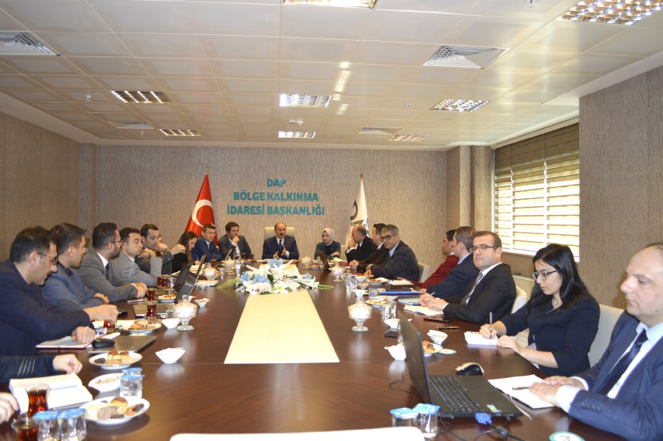 DAP bölgesi kalkınma ajanslarıyla işbirliği toplantısı 