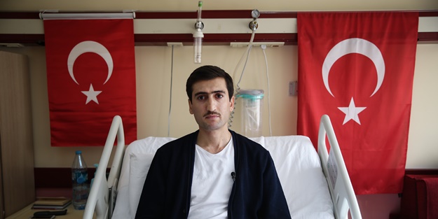 Darbe girişimi gazisi yürüyebilmek için 7 operasyon geçirdi