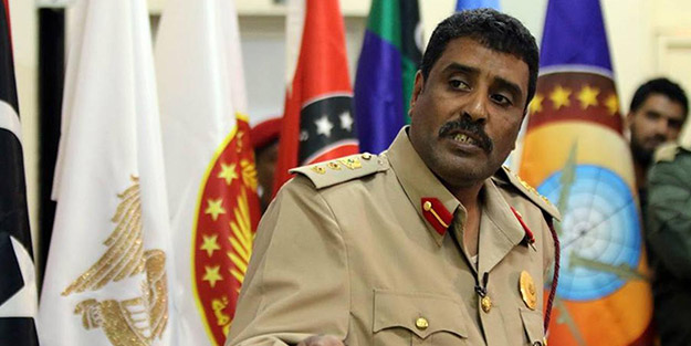 Darbeci Hafter'in sözcüsünden küstah 'Erdoğan' çıkışı