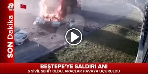 İşte Beştepe'ye saldırı anı!