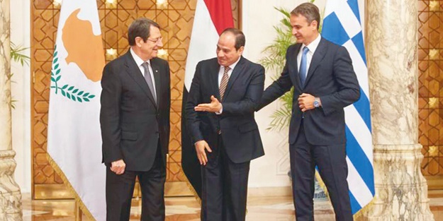 Darbeci Sisi ve Miçotakis'ten akılalmaz sözler: Mısır-Yunanistan anlaşması Doğu Akdeniz'de istikrara hizmet edecek