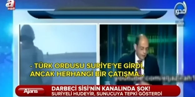 Darbeci Sisi'ye kendi kanalında şok!../VİDEO