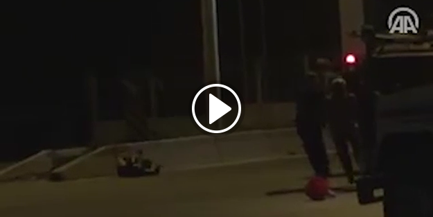 Darbeci teröristler direnen kadını böyle vurmuş!