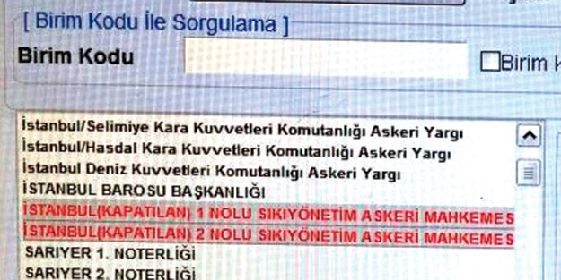 Darbeciler sıkıyönetim mahkemesini dahi kurmuş