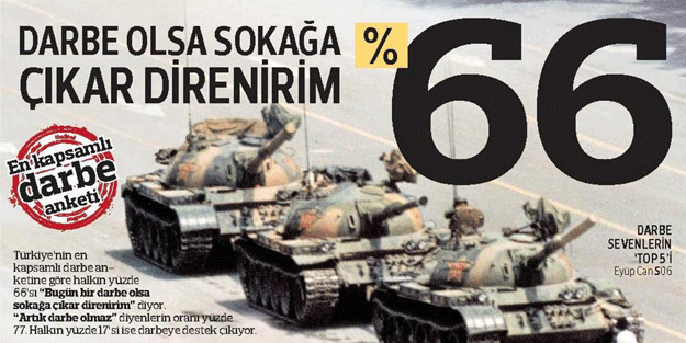 Darbenin nabzını Doğan’ın FETÖ’cü gazetesi tutmuş!