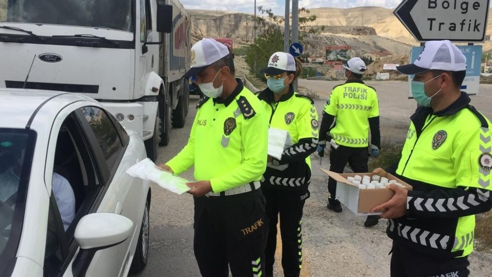 Darende’de Trafik Haftası etkinliği 