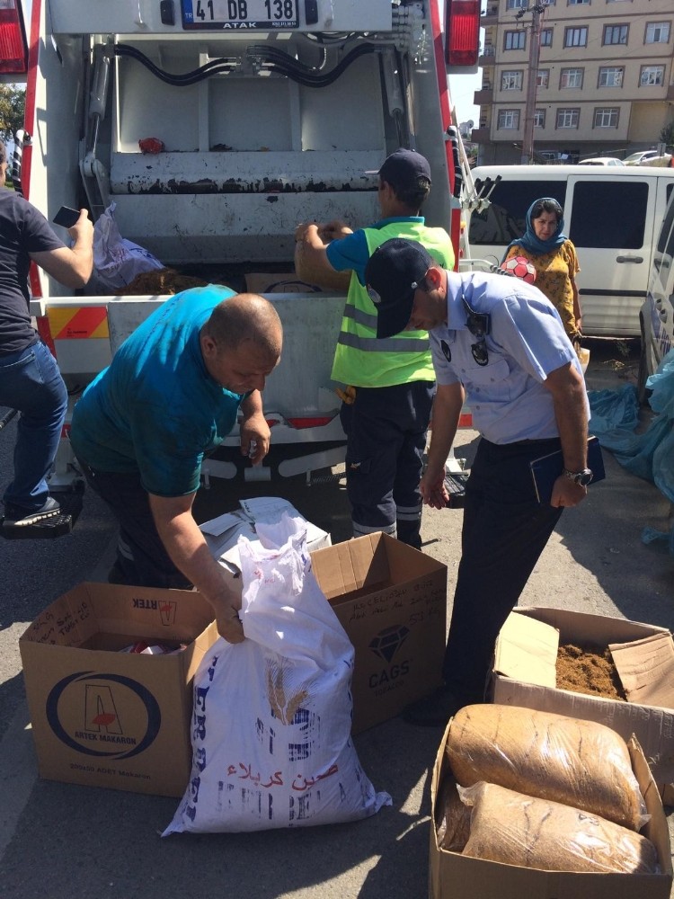 Darıca’da 132 kilo kaçak tütün imha edildi 