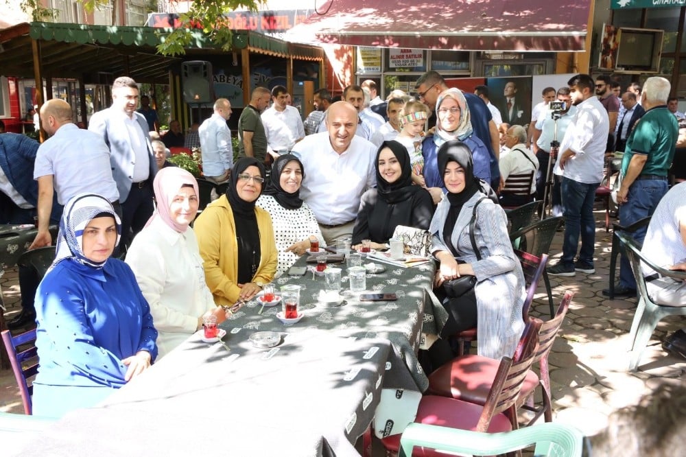 Darıcalılar bayramlaşmada buluştu 