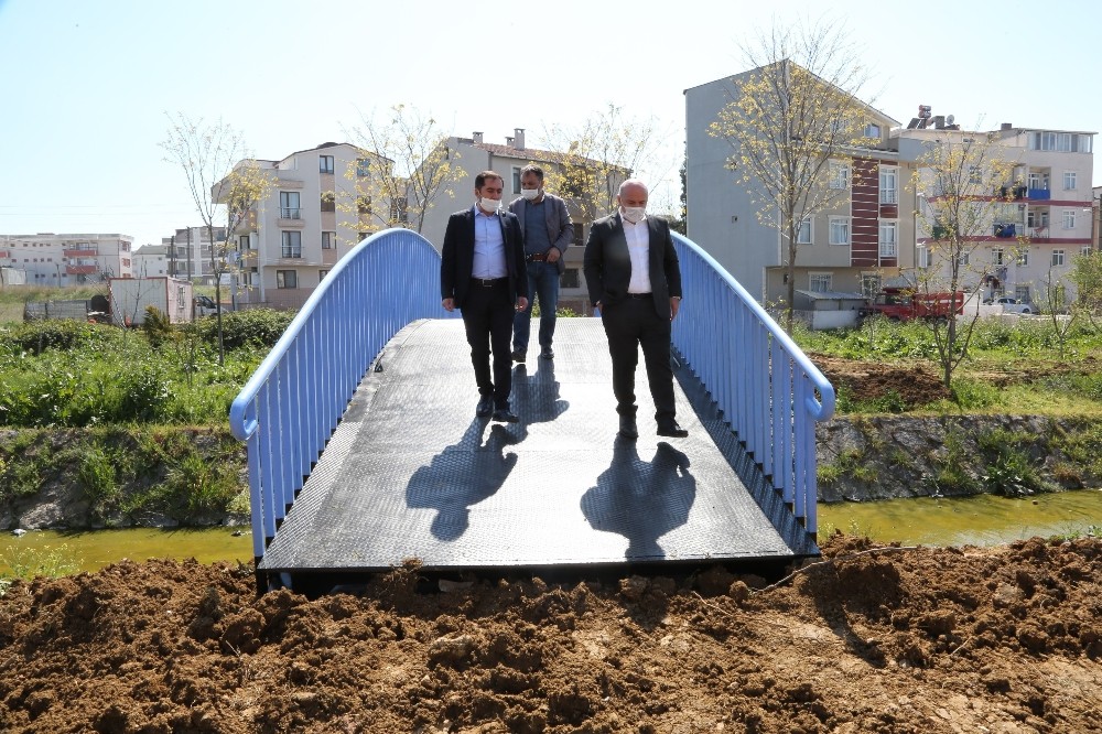Darıcalılar’ın talep ettiği yaya geçidi hizmete açıldı 
