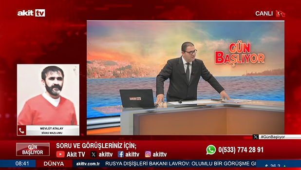 Darısı diğer mazlumların başına! Akit defalarca yazdı! Sivas mazlumu Mevlüt Atalay’a tahliye