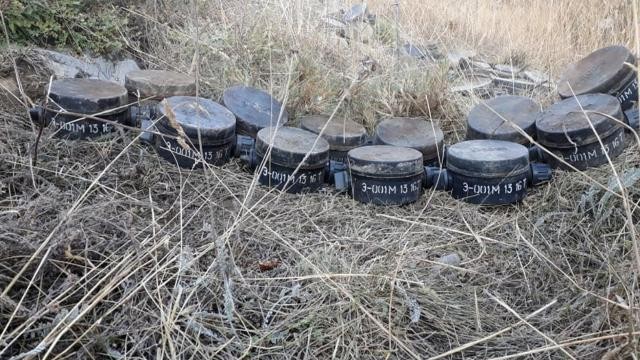 Daşkesen'de Ermenilerin gömdüğü 452 mayın etkisiz hale getirildi