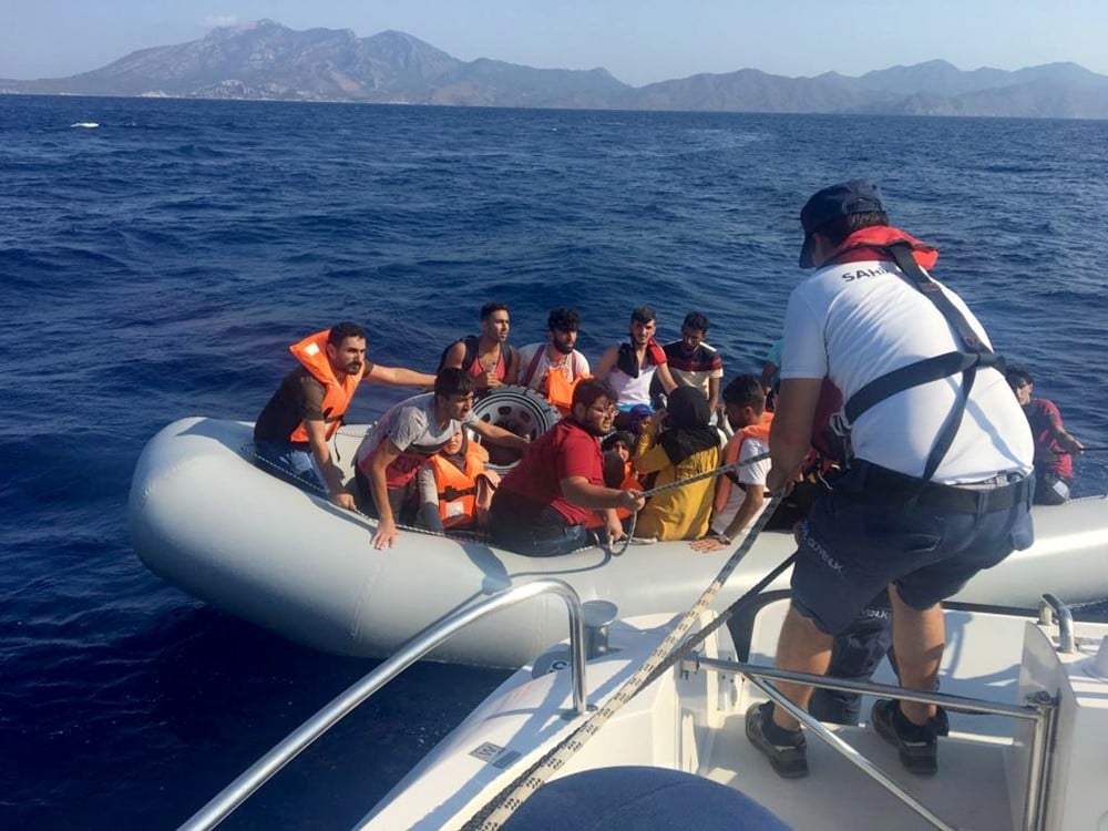 Datça’da 28 göçmen yakalandı 