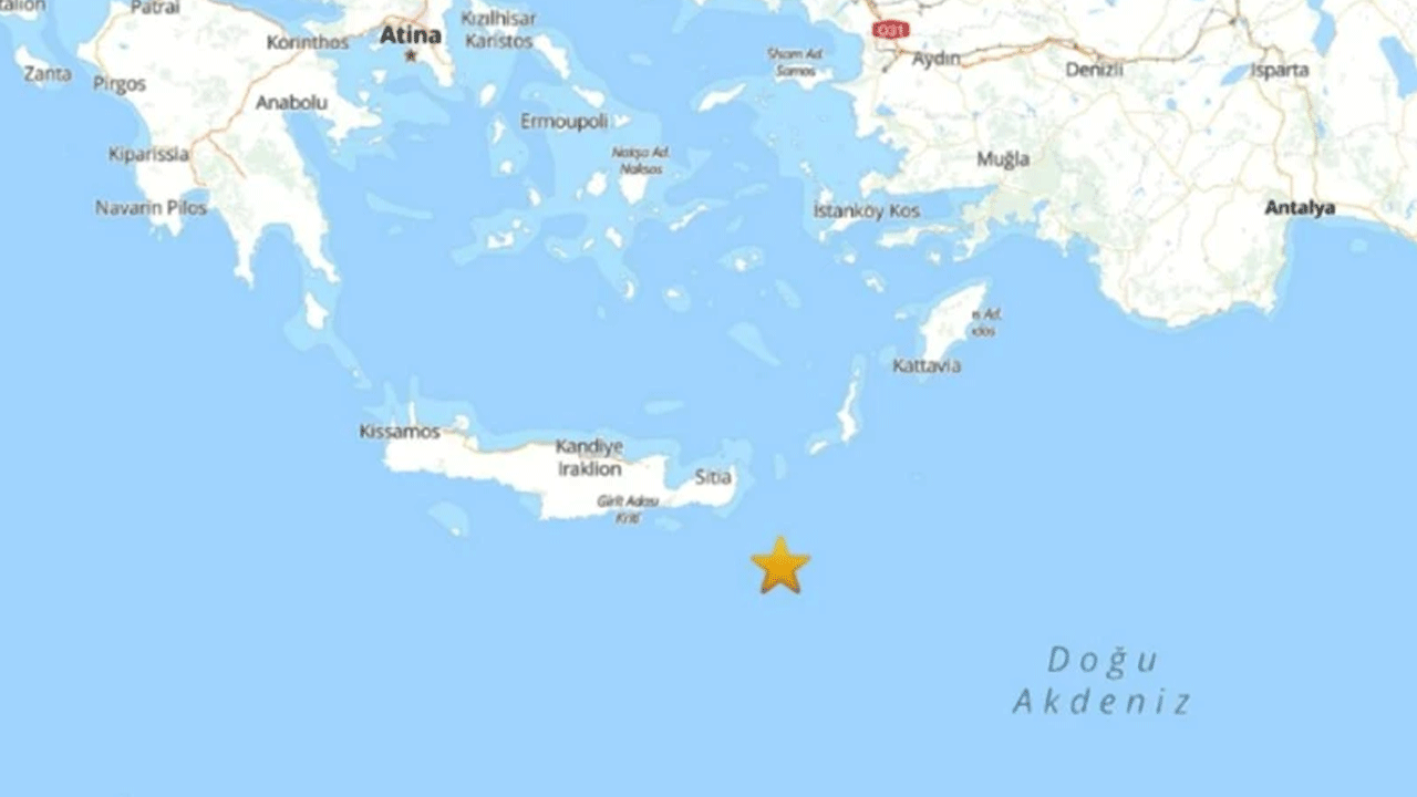 Datça'da 3.8 büyüklüğünde deprem paniğe yol açtı!