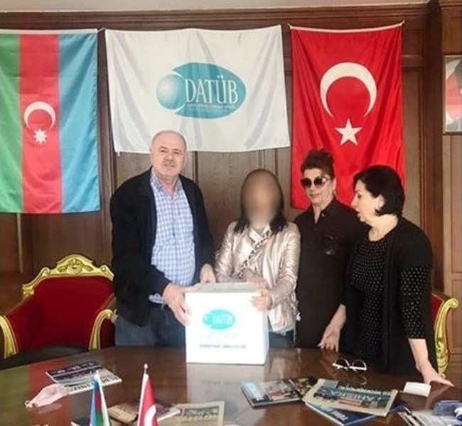 DATÜB, Azerbaycan’da 541 aileye yardım etti 
