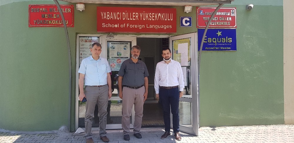 DATÜB Gençlik Kolları, KBÜ Rektörü Polat ile görüştü 