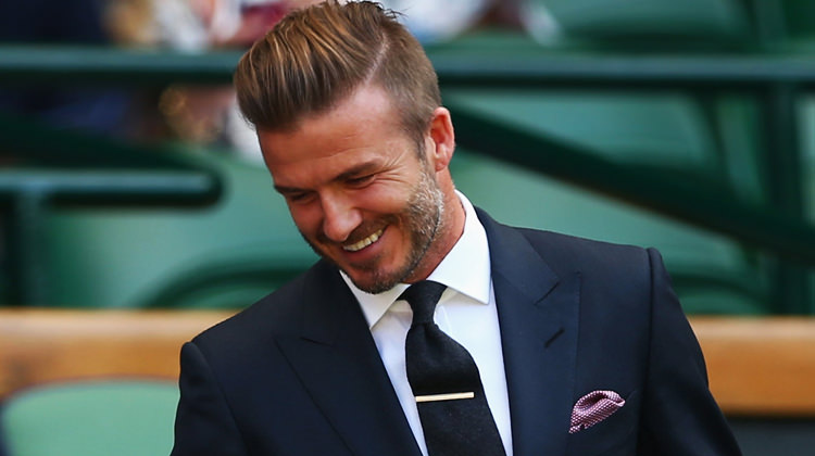 David Beckham para basıyor!