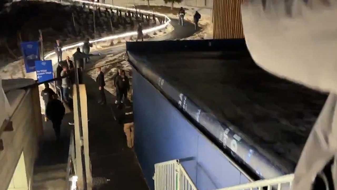 Davos'ta yangın paniği