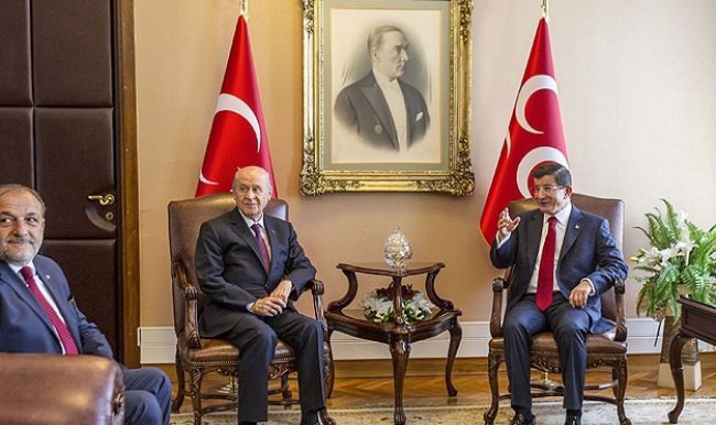 Davutoğlu, Bahçeli ile görüşecek!