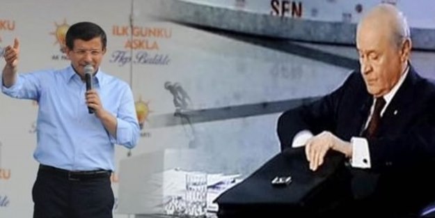 Davutoğlu: Bahçeli'nin çantasıyla uğraştırmayın