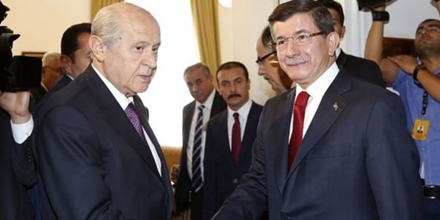 Davutoğlu, Bahçeli'ye bu teklifle gidecek