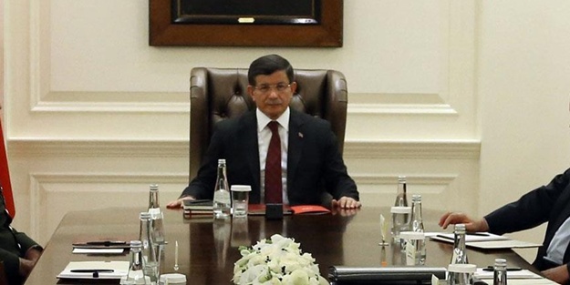Davutoğlu başkanlığında değerlendirme toplantısı yapıldı