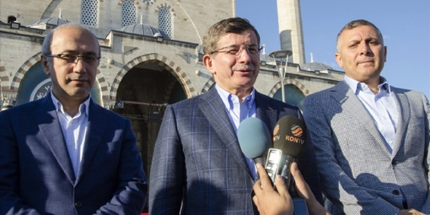 Ahmet Davutoğlu bayrama orada girdi