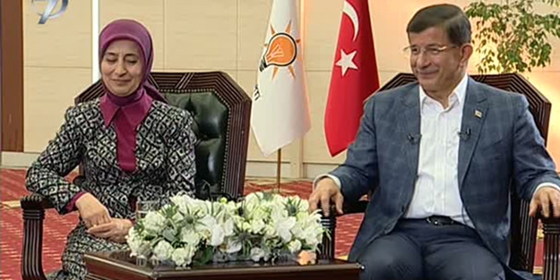 Davutoğlu çiftinden bir ilk